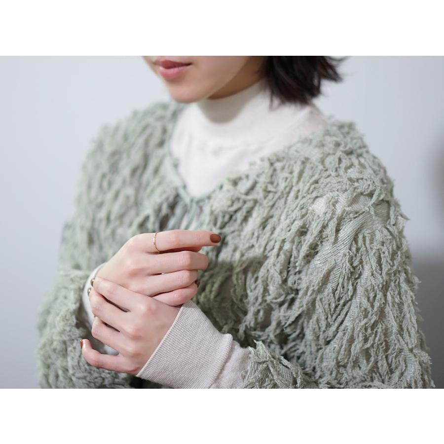 K18 ラヴァ リング レディース 女性用 18K 18金リング ピンキーリング