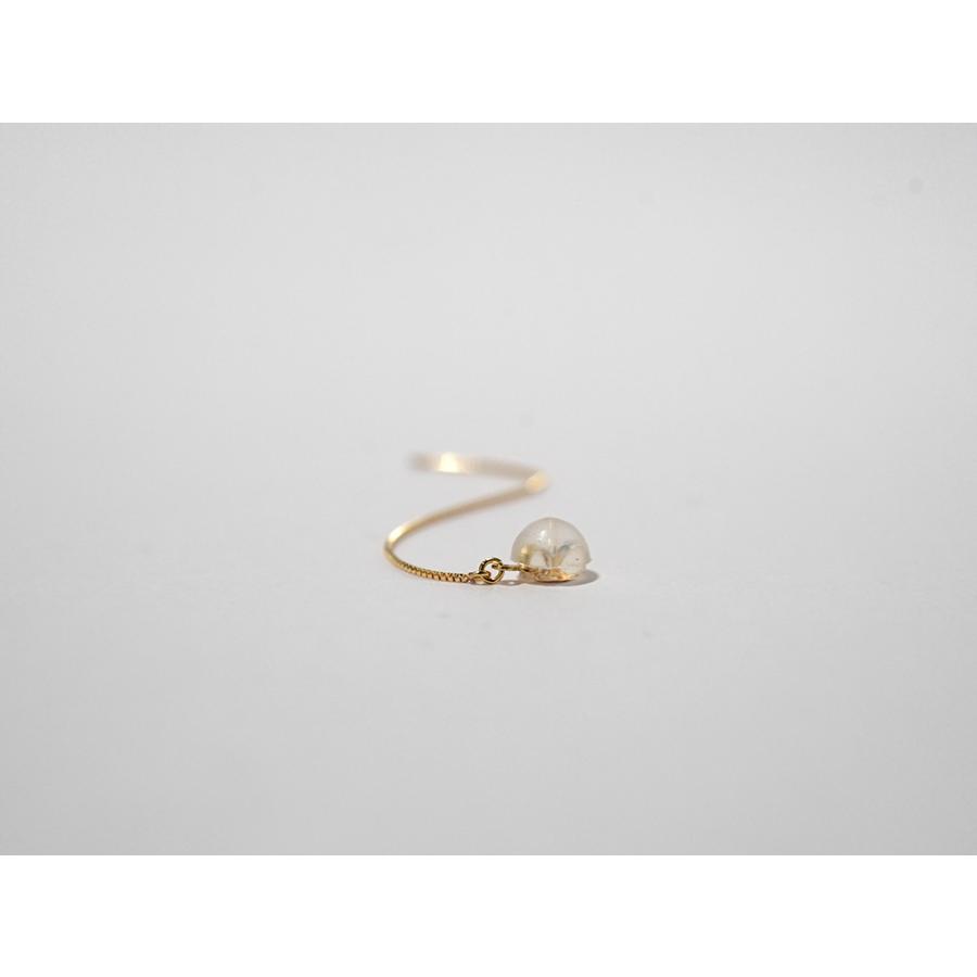 K18 ベネチアンチェーン キャッチ レディース ピアスキャッチ デザインキャッチ 18K 18金  プラチナ チェーンキャッチ rpaub5523の画像