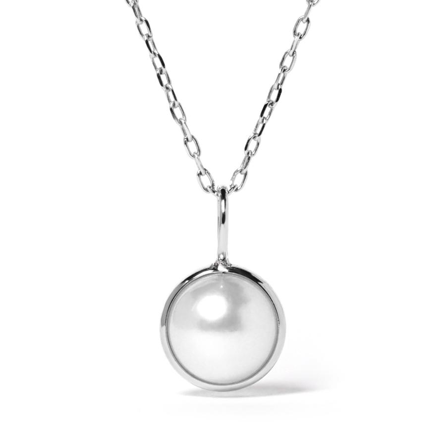 K18 アコヤパール ペンダントトップ メンシス 7mm レディース 女性用