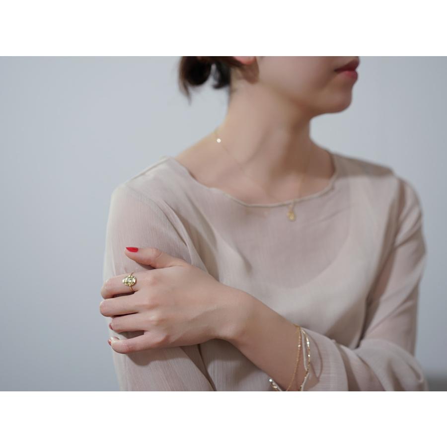 K18 テスタ リング レディース 女性用 指輪 18k 18金 Pt ゴールド プラチナリング 亀甲羅 無垢 プレート オーバル rph15275122の画像