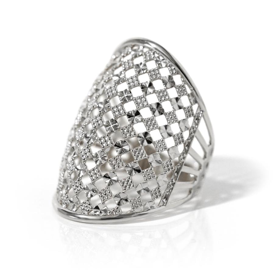 K18 シアーアーマー リング レディース 18K 18金 Pt ゴールド プラチナ