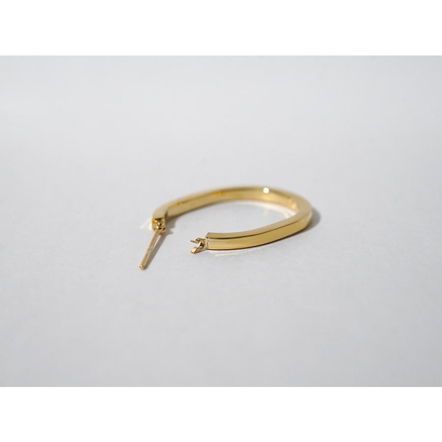 K18 アノルス ラージ フープピアス レディース 女性用 18K 18金