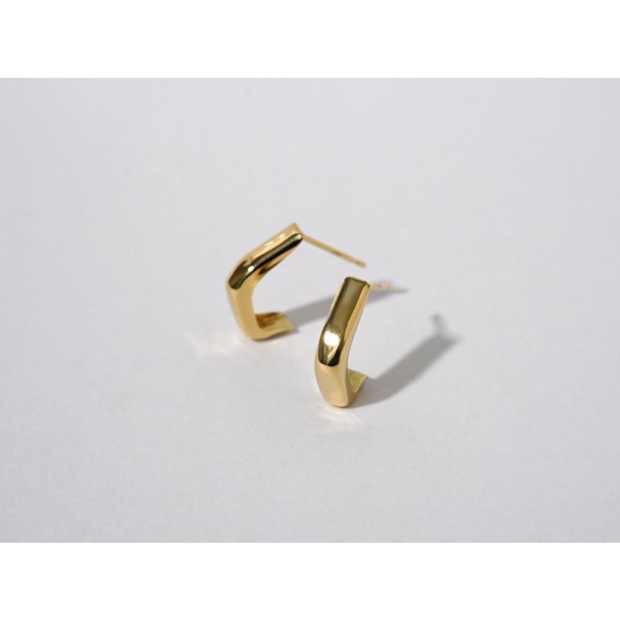 K18 レペンテ フープピアス レディース 女性用 18K 18金 ゴールド スタッドピアス 地金ピアス ファーストピアス ギフト rpa2267323の画像