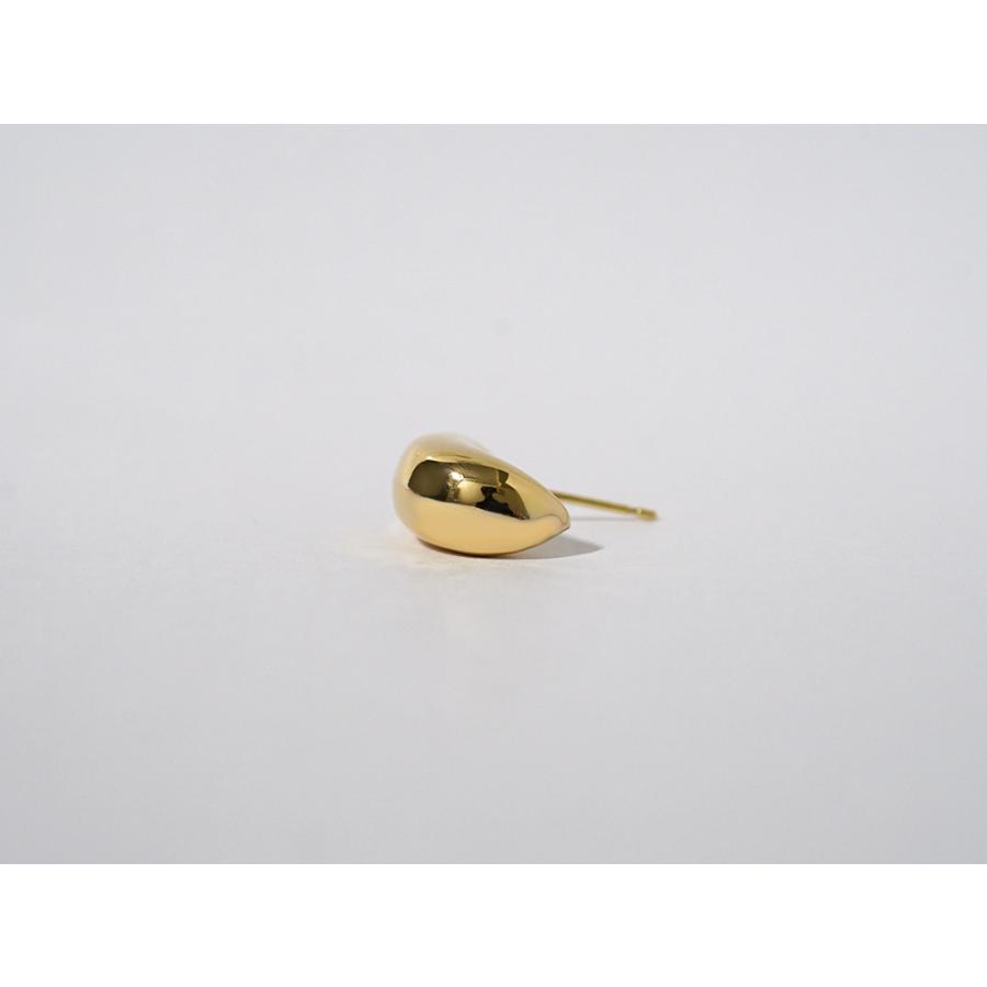 K18 ルナエ ピアス レディース 女性用 ゴールド 地金 18K 18金 月 ムーン 三日月 スタッドピアス 金属アレルギー対応 rpa2275223の画像