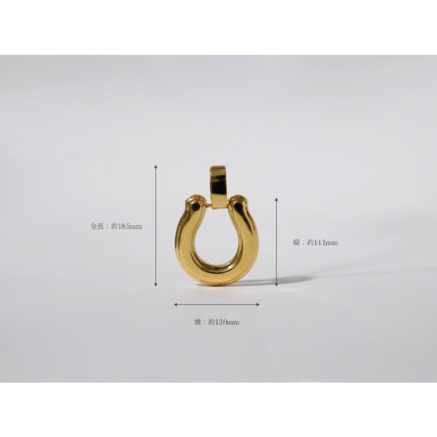 K18 ホースシュー ペンダントトップ レディース 18K 18金 K18 ホースシュー ペンダントトップ レディース 18K 18金