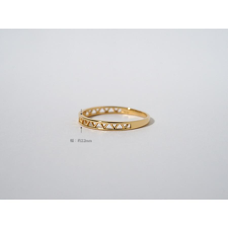 k18 ゴールド　プラチナ　ダイヤモンド　リング　指輪　ブレスレット K18イエローゴールド/プラチナダイヤモンドリング(RFR833