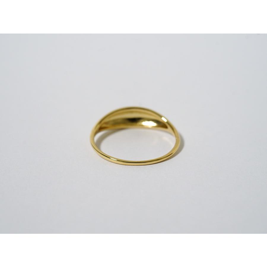 K18 ナロー ゲッコー リング レディース 地金 指輪 地金リング 18k 18