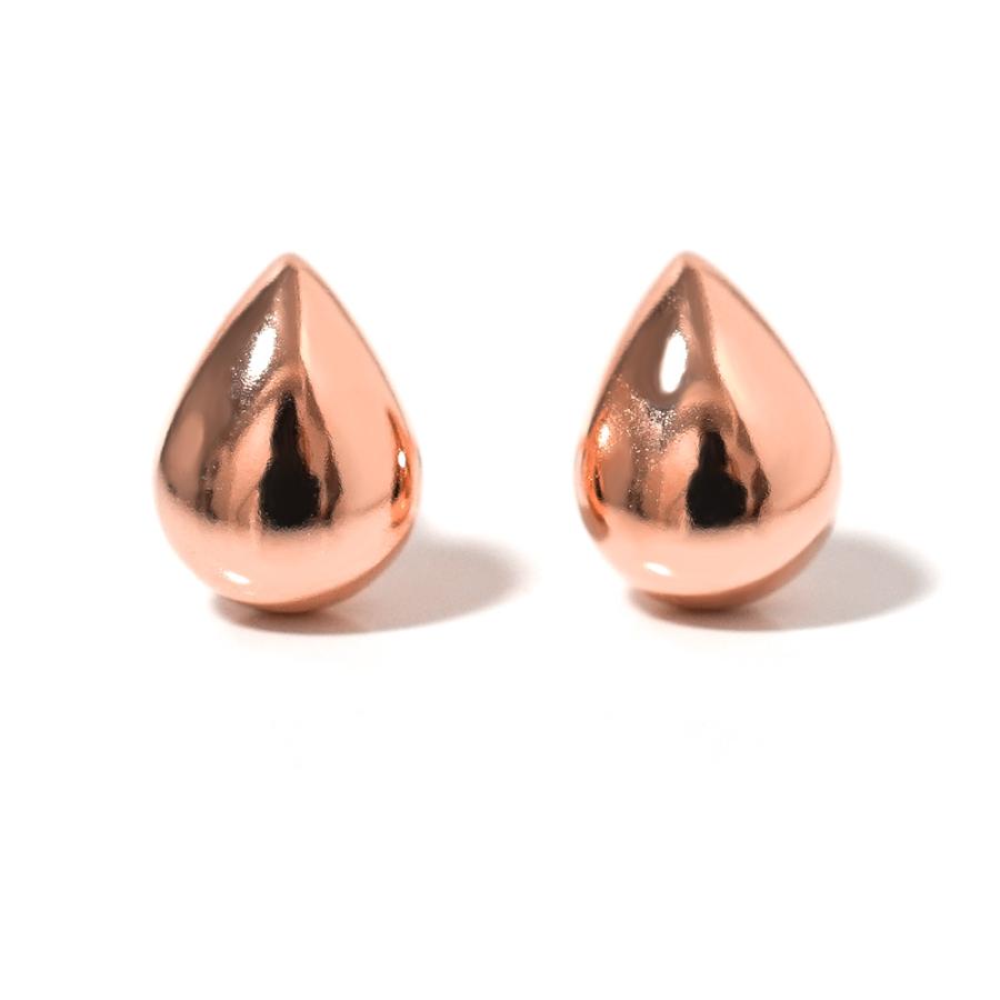 K18 露 ラージ ピアス 18k 18金 Pt レディース ジュエリー 雫 ツユ