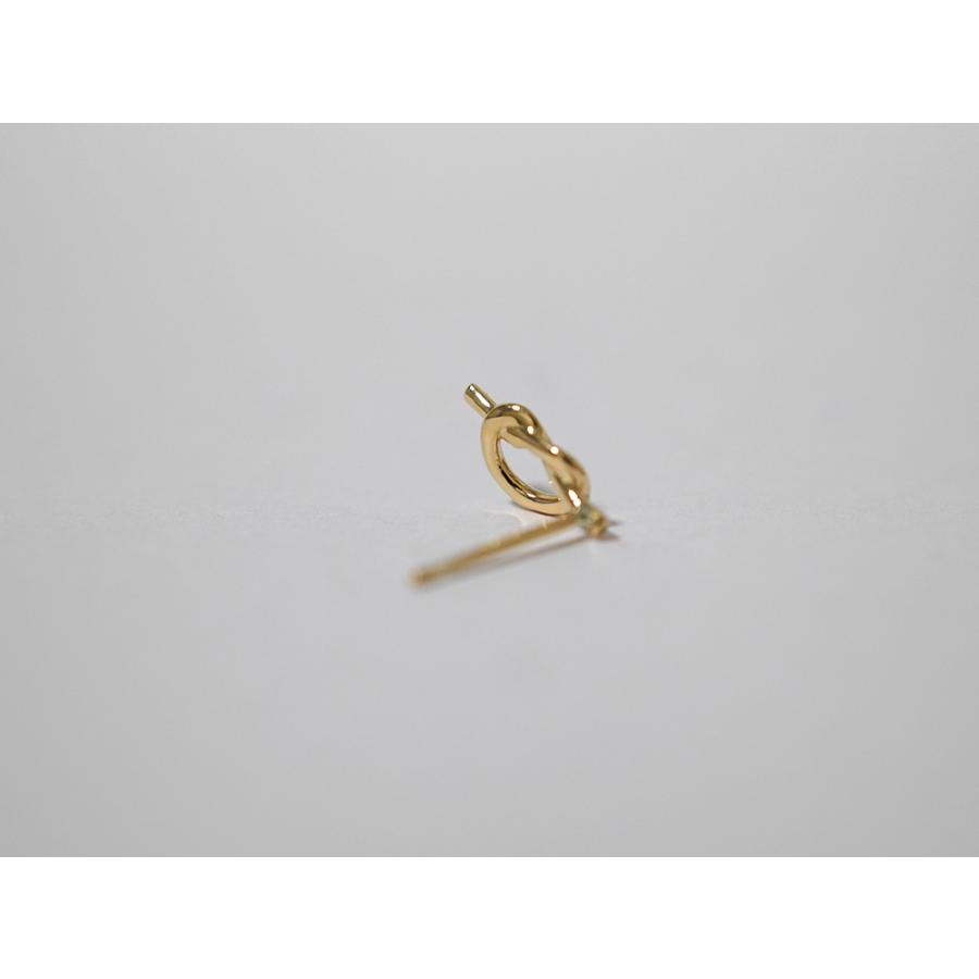 K18 ムスビ ピアス レディース 18K 18金 Pt ゴールド プラチナ 結び リボン スタッドピアス セカンドピアス ギフト rpacp391123の画像
