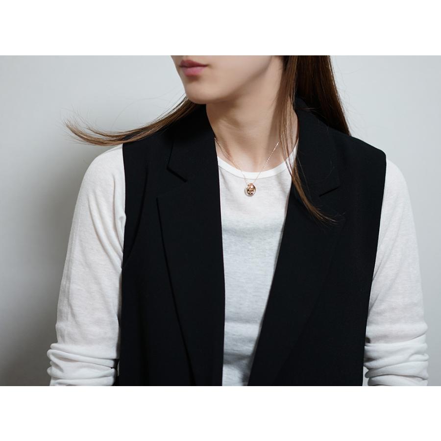 K18/Pt トリニティ ラージ ペンダントトップ レディース 18K 18金 Pt プラチナ コンビ 3連 輪っか ネックレストップ rpayp246021の画像