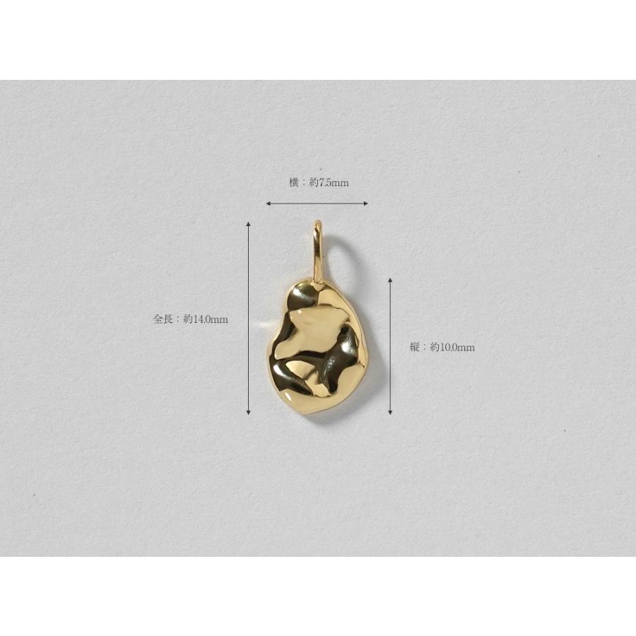 ♢容音♢K18 大粒アイオライト5.88ct チャーム ペンダントトップ K18 アクア ペンダントトップ レディース 18K 18金 Pt ゴールド