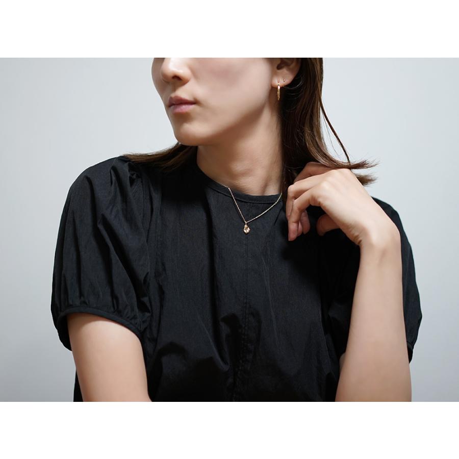K18 アクア ペンダントトップ レディース 18K 18金 Pt ゴールド プラチナ チャーム 水滴 雫 流体 ネックレストップ rph63388721の画像