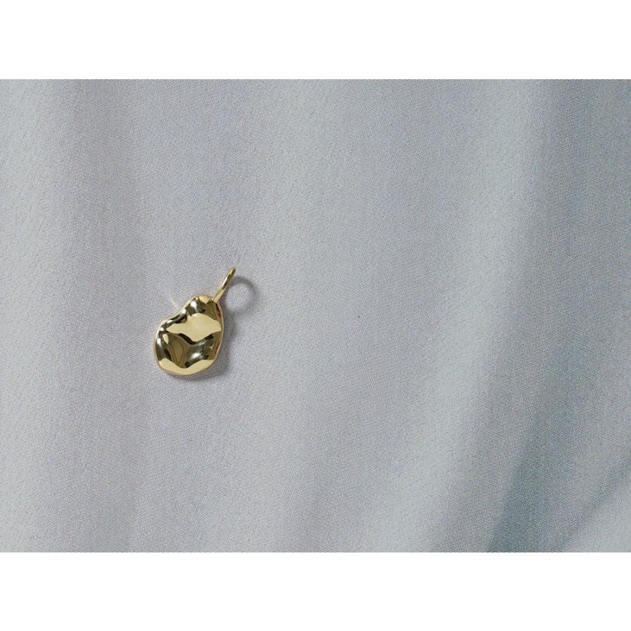 K18 アクア ペンダントトップ レディース 18K 18金 Pt ゴールド プラチナ チャーム 水滴 雫 流体 ネックレストップ rph63388721の画像