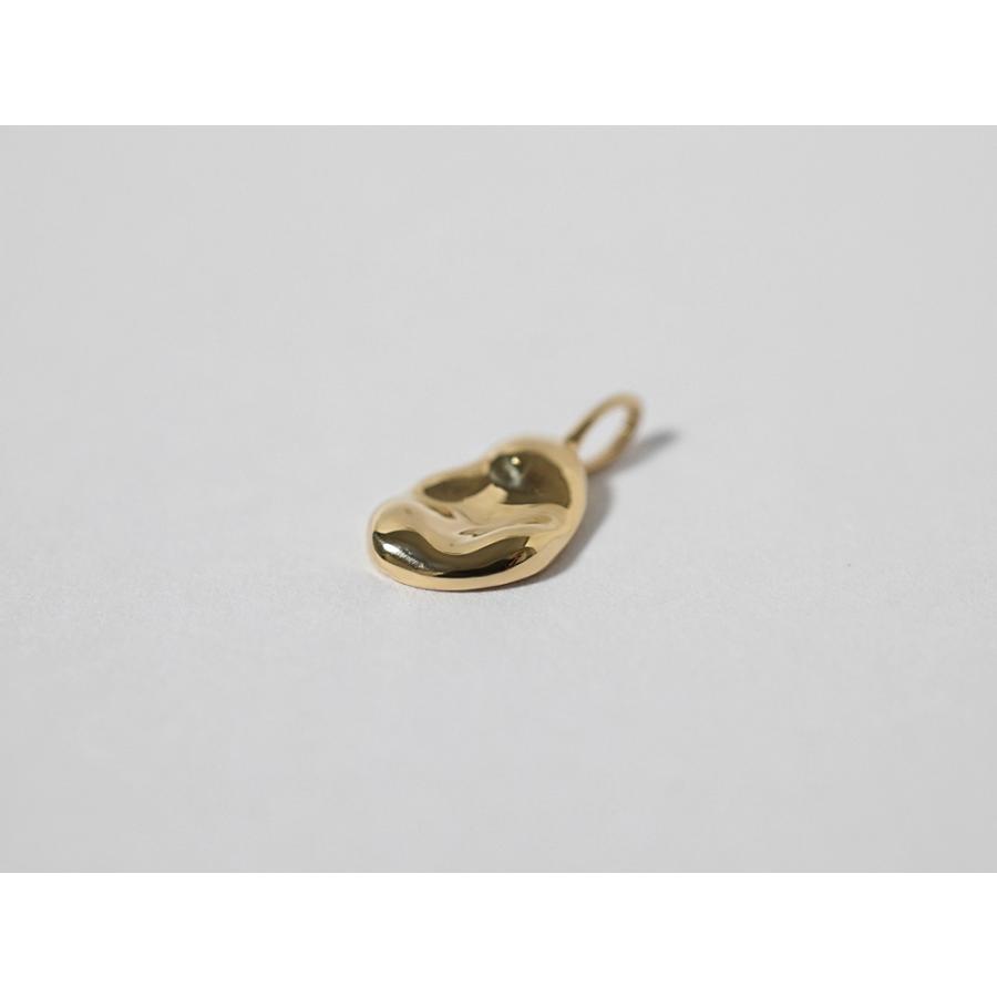 K18 アクア ペンダントトップ レディース 18K 18金 Pt ゴールド プラチナ チャーム 水滴 雫 流体 ネックレストップ rph63388721の画像