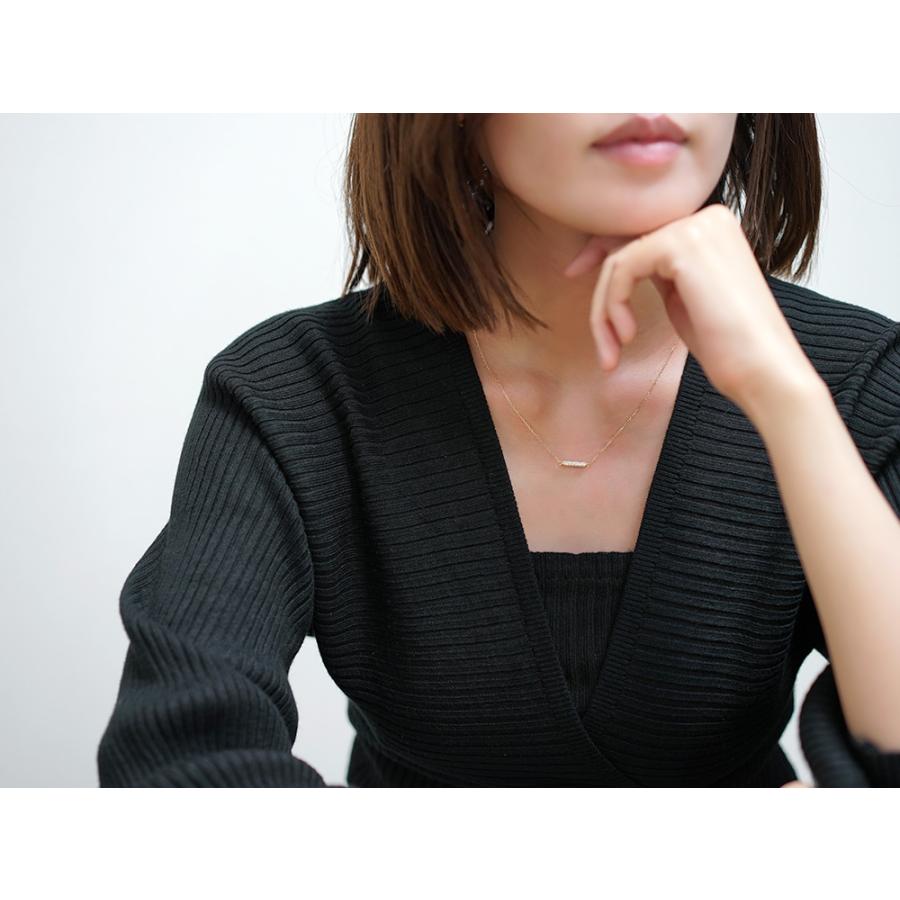 K18 キルクム ダイヤモンド パヴェ ネックレス レディース ネックレス ダイヤモンド ダイヤネックレス パヴェ rph63388821の画像