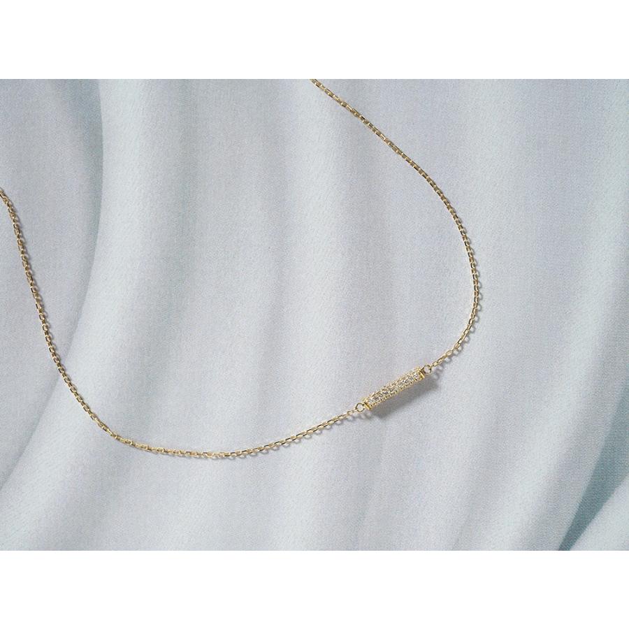 K18 キルクム ダイヤモンド パヴェ ネックレス レディース ネックレス ダイヤモンド ダイヤネックレス パヴェ rph63388821の画像