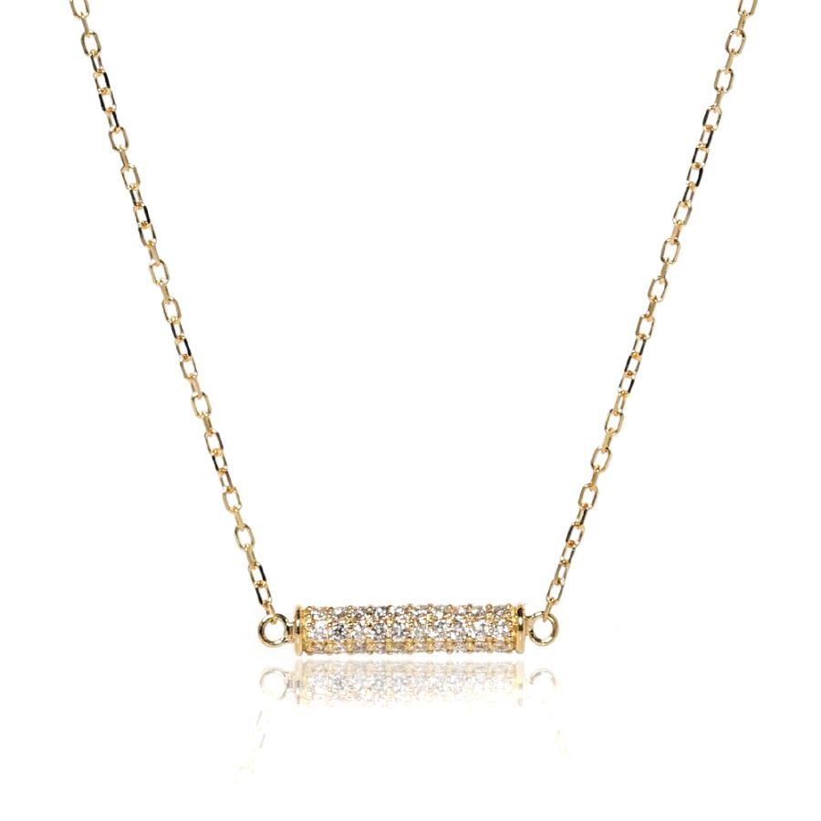 K18 キルクム ダイヤモンド パヴェ ネックレス レディース ネックレス ダイヤモンド ダイヤネックレス パヴェ rph63388821の画像