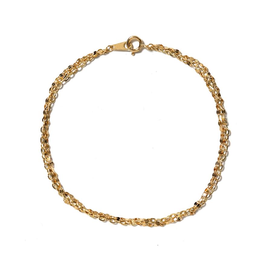 K18 アズキチェーン　シンプル　ブレスレット　18金　ゴールド 楽天市場】18金 ブレスレット k18 レディース シンプル あずき