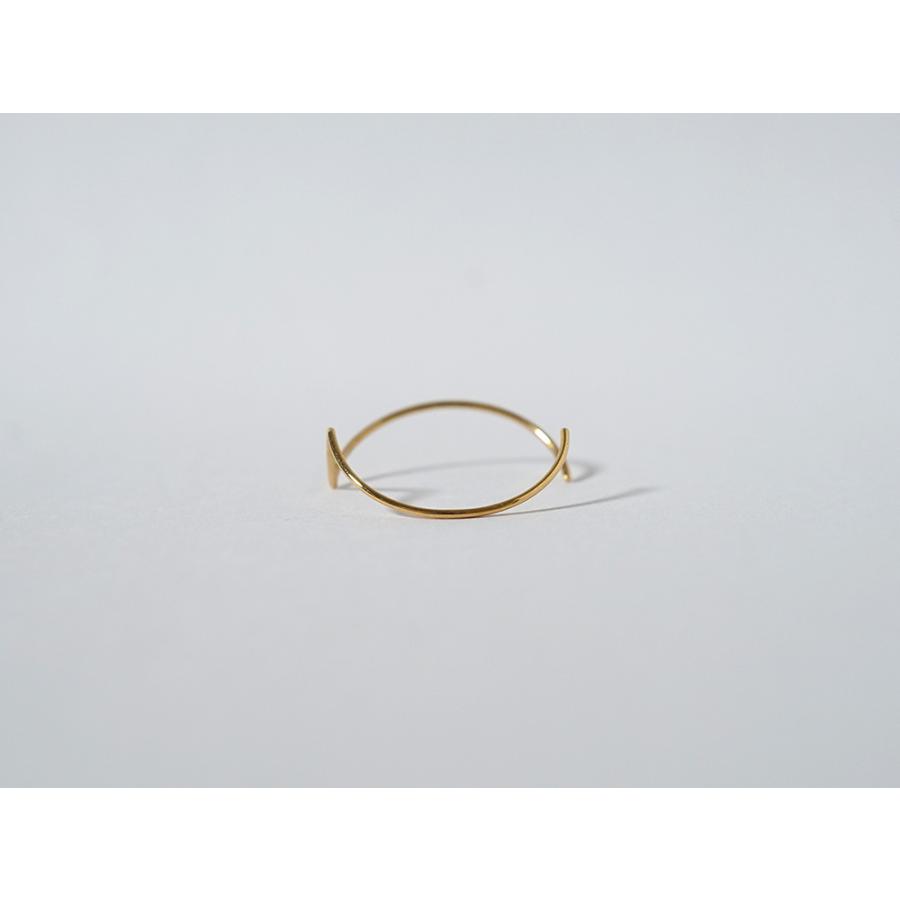 K18 アルテルノ フープピアス レディース 2way 金線 ゴールド 18K 18金