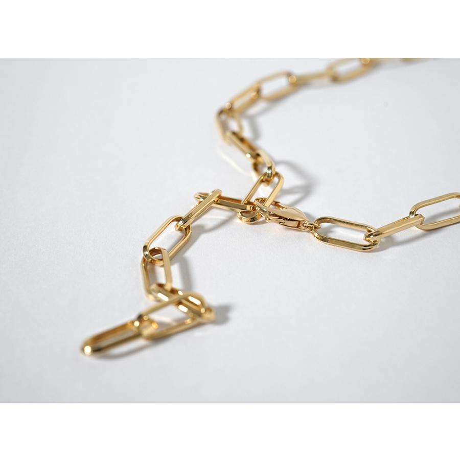 11/28午後値上げ実施】 K18 クリップ ネックレスチェーン 5.4mm