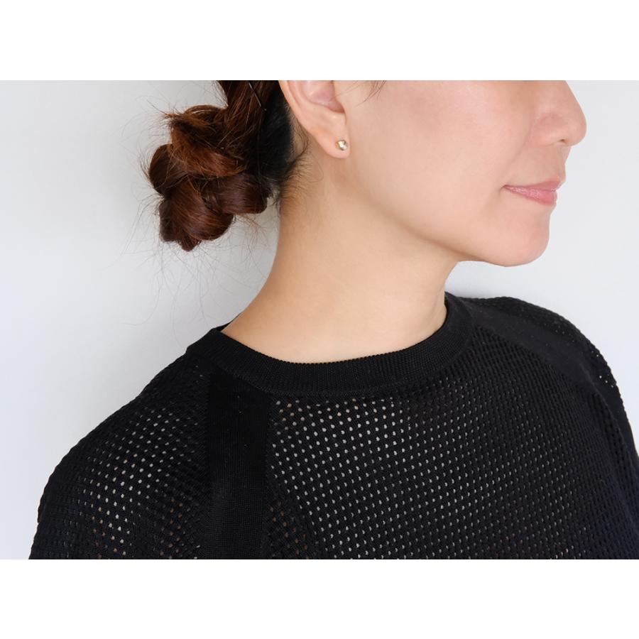 K18/Pt ビーナ コンビ ピアス レディース スタッドピアス ゴールド