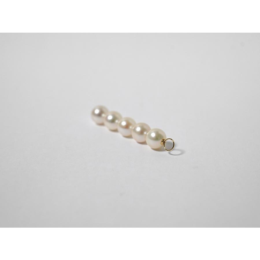 K18 アコヤパール ライン ペンダントトップ レディース 女性用 6月の誕生石 18K 18金 Pt アコヤパール アコヤ真珠 本真珠 ペンダントヘッド rph63544421の画像