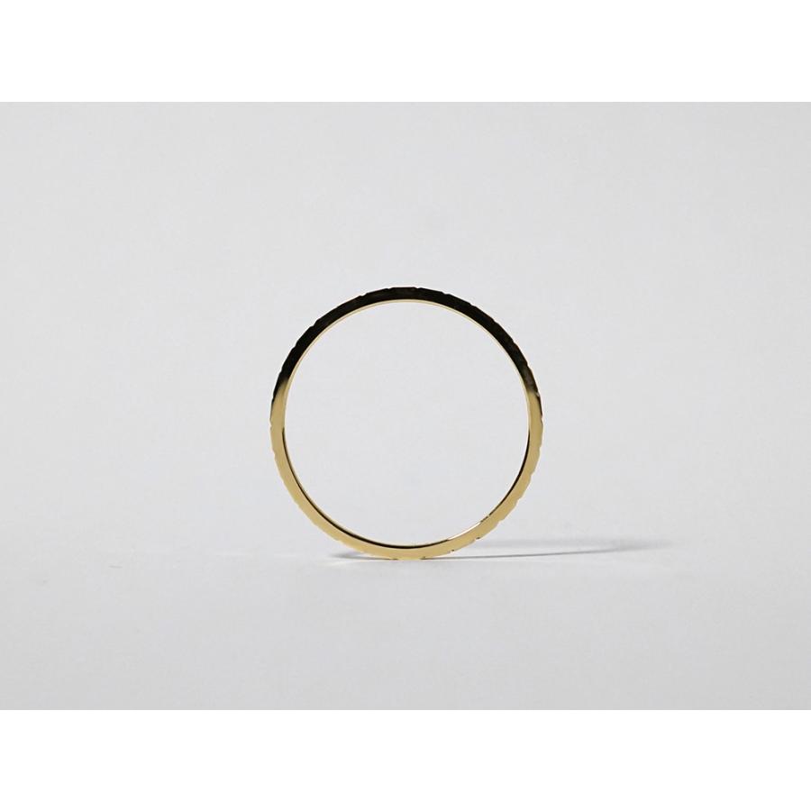 K18 フラット カット リング レディース 女性用 18K 18金 Pt ゴールド プラチナ スクエアカットリング スタックリング 地金リング 重ね付け rpaprg3022の画像