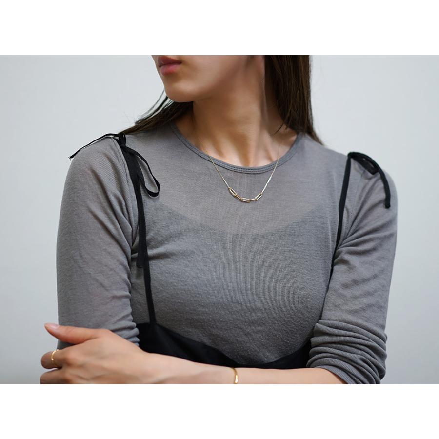 K18 クインク ラディアント ネックレス レディース 女性用 18K 18金