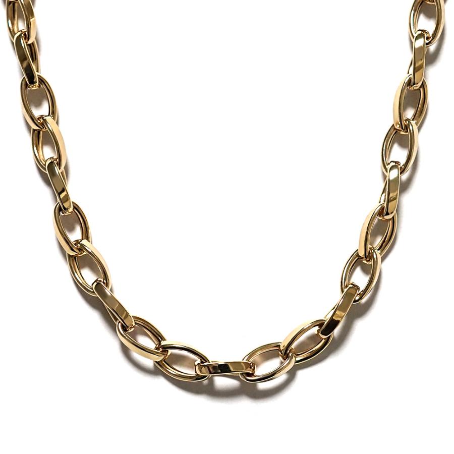 K18 ゴールド チェーンネックレス K18 トルシオーネ ネックレスチェーン 5.4mm メンズ レディース 18k 18