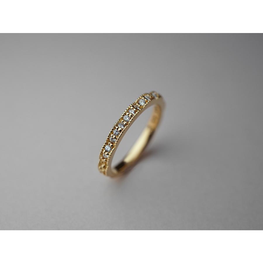 K18 ヴァーグ ダイヤモンド リング ポップで魅惑的なデザインで華やかに ダイヤ リング レディース ゴールド ジュエリー ダイアモンド 指輪  rpa1939322