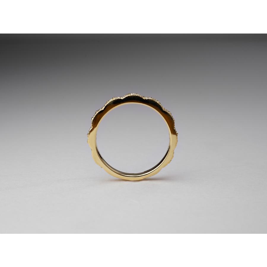 アンティークK18ダイヤリング 19世紀末 アンティークK18ダイヤリング 19世紀末