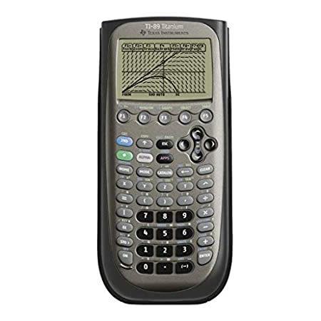 【在庫僅少】 Instruments 特別価格Texas TI graphique好評販売中 Calculatrice Titanium 89 電卓