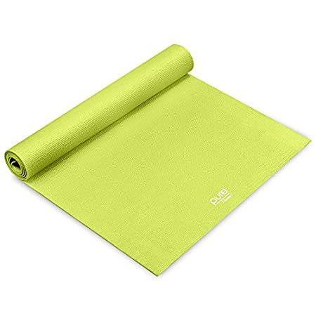 【最安値挑戦】 特別価格(Lime) - m好評販売中 3.5 Strap, Carrying with Mat Yoga Exercise Non-Slip Fitness Pure ヨガマット