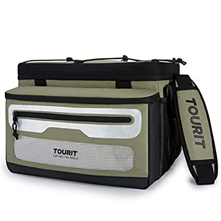 【ラッピング無料】 Soft Insulated 52-Can Bag Cooler 特別価格TOURIT Cooler Bag好評販売中 Cooler Collapsible Large クーラーボックス