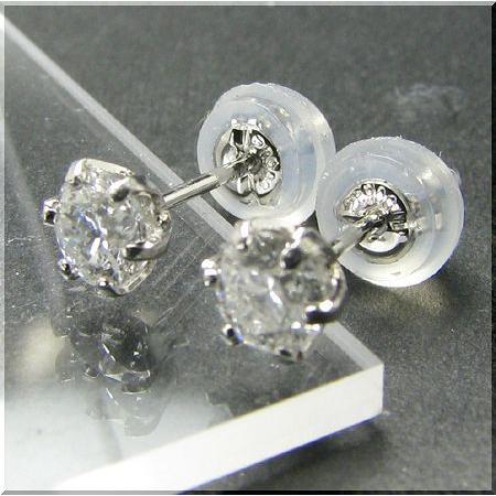 ダイヤ ピアス Pt900 ダイヤモンド スタッド 約0.50ct