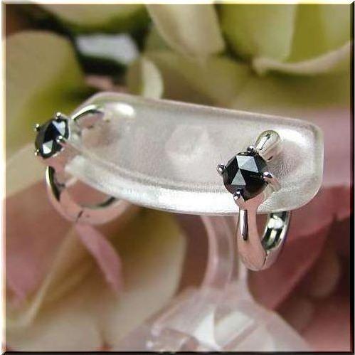 K10WG ダイヤモンド 計0.20ct 中折式 フープピアス 付けっぱなし ダイヤ K10WG 中折れピアス K10WG ダイヤモンド 計0.20ct 中折式