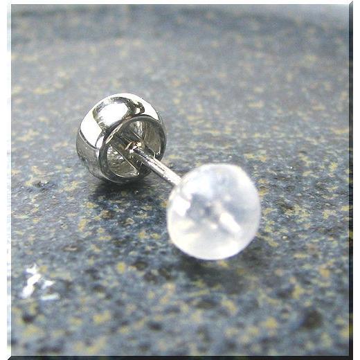 ダイヤモンド ピアス 片耳 片方 プラチナ Pt900 約0.3ct