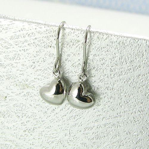 フック ピアス K14WG 地金 ハート ジプシー ピアス : ジュエリーラピ