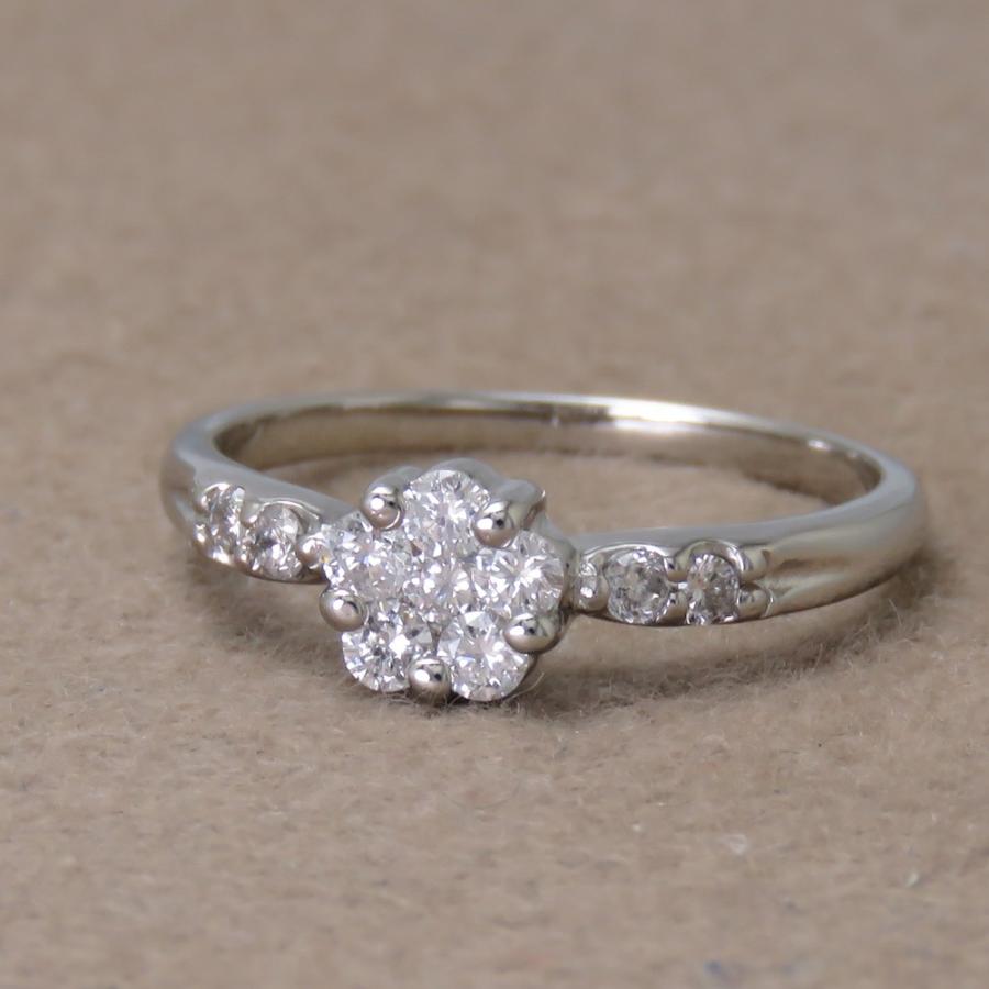 スイートテン ダイヤモンド リング PT900 プラチナ 指輪 ダイヤ約0.3ct