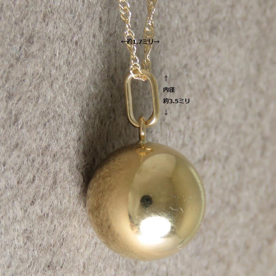 K18 ペンダントヘッド　丸型 ペンダントヘッド K18 丸玉 10mm 10ミリ シンプル ペンダント