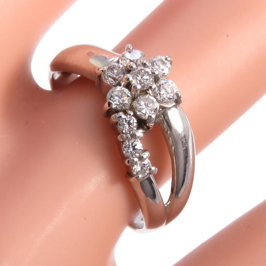 スイートテン ダイヤモンド リング PT900 プラチナ 指輪 ダイヤ