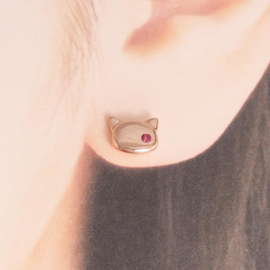 動物 犬 猫 ピアス モチーフピアス K10 K18 Pt900 : ジュエリーラピ 