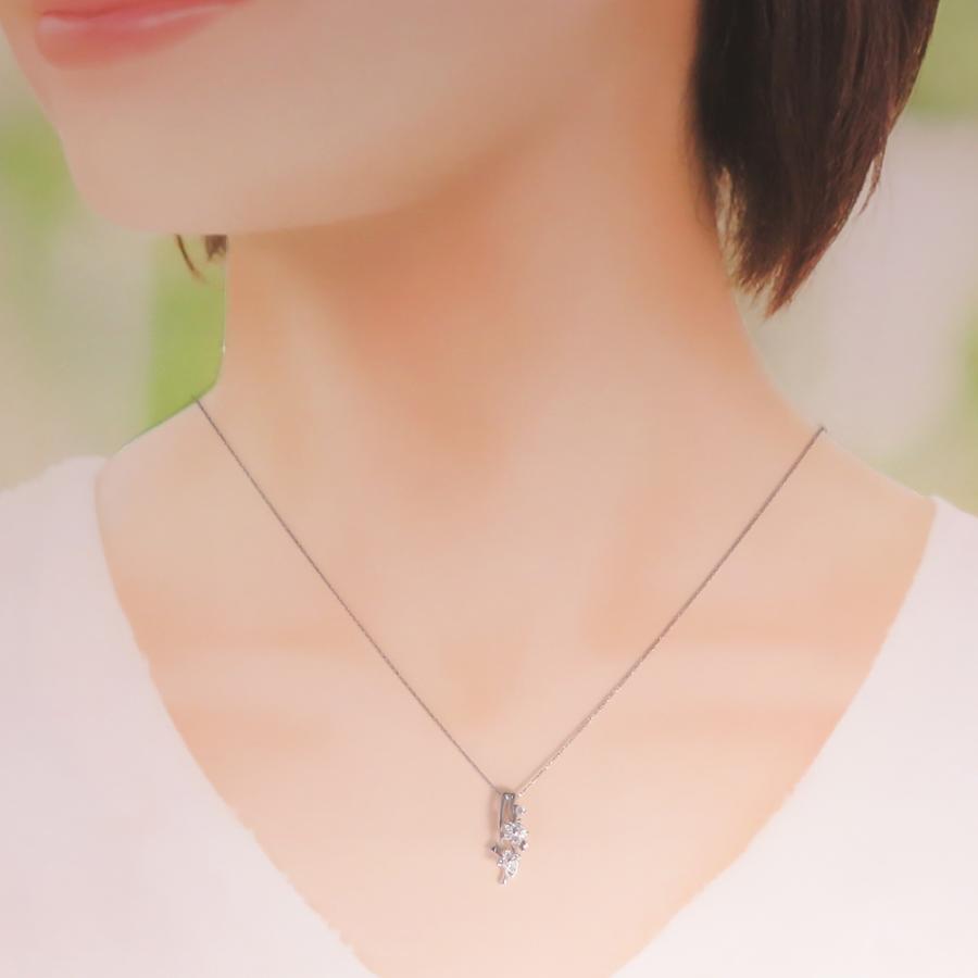 スイートテン ダイヤモンド ペンダント K10 K18 Pt900 ネックレス  