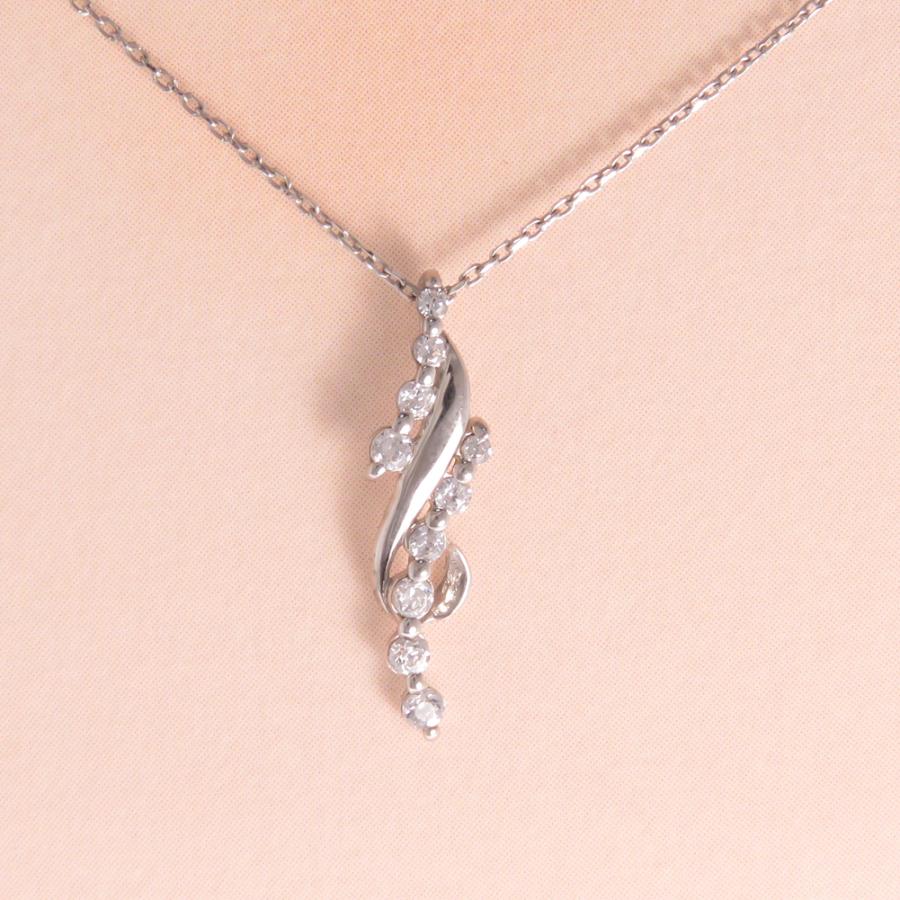 スイートテン ダイヤモンド ペンダント K10 K18 Pt900 ネックレス