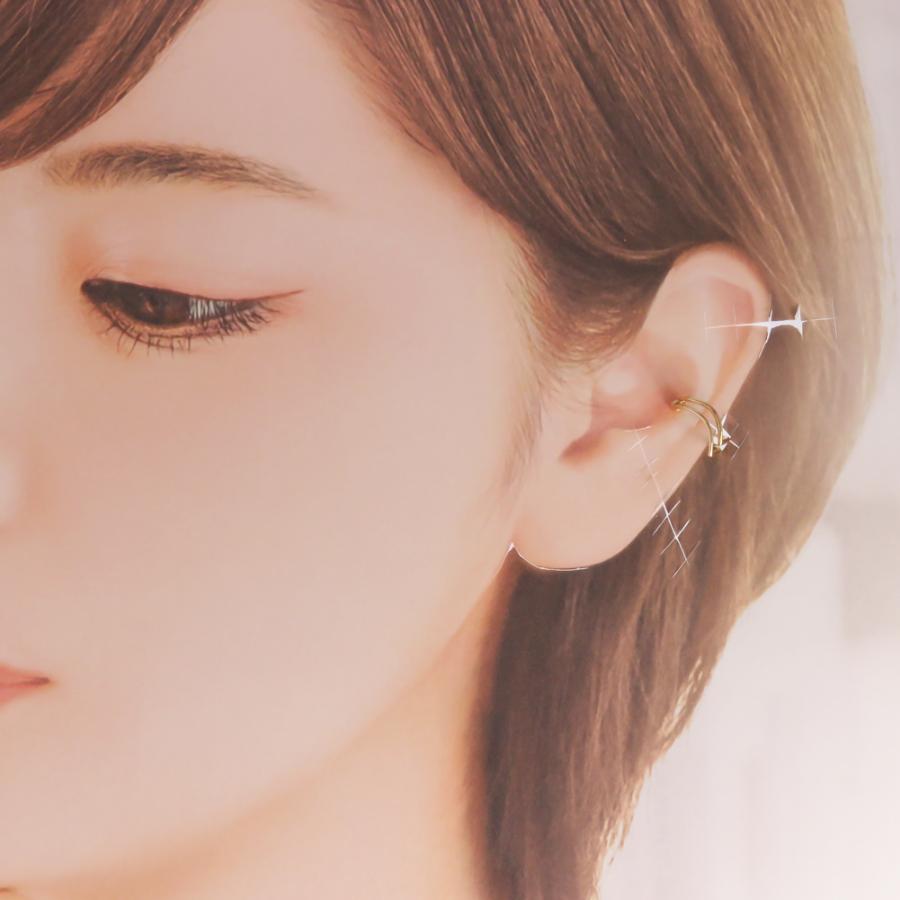 イヤーカフ K10 K18 Pt900 地金 V字 : ジュエリーラピネス - 通販