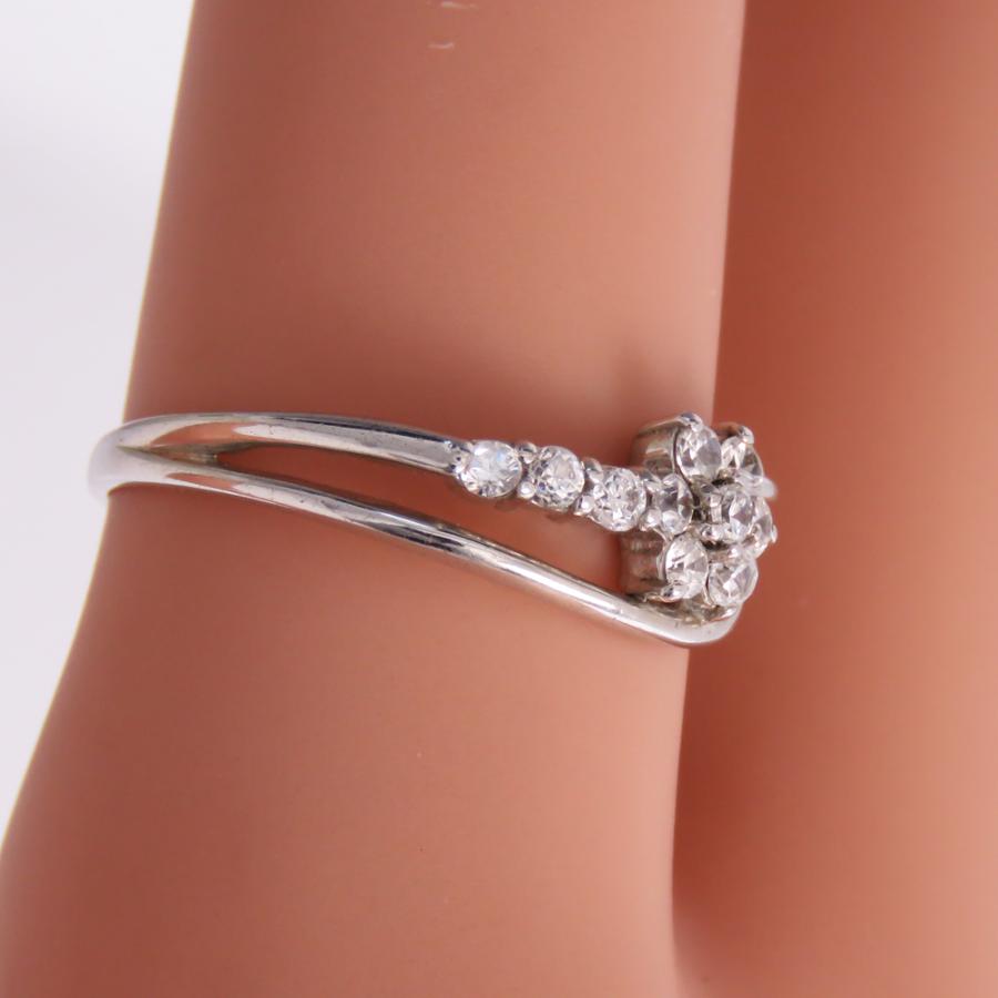 スイートテン ダイヤモンド リング pt900 0.2ct k10 k18