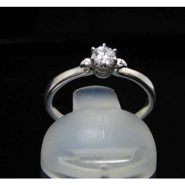 [定休日以外毎日出荷中] リング ダイヤモンド 指輪 1個石風デザイン　プラチナ900 0.22ct 指輪