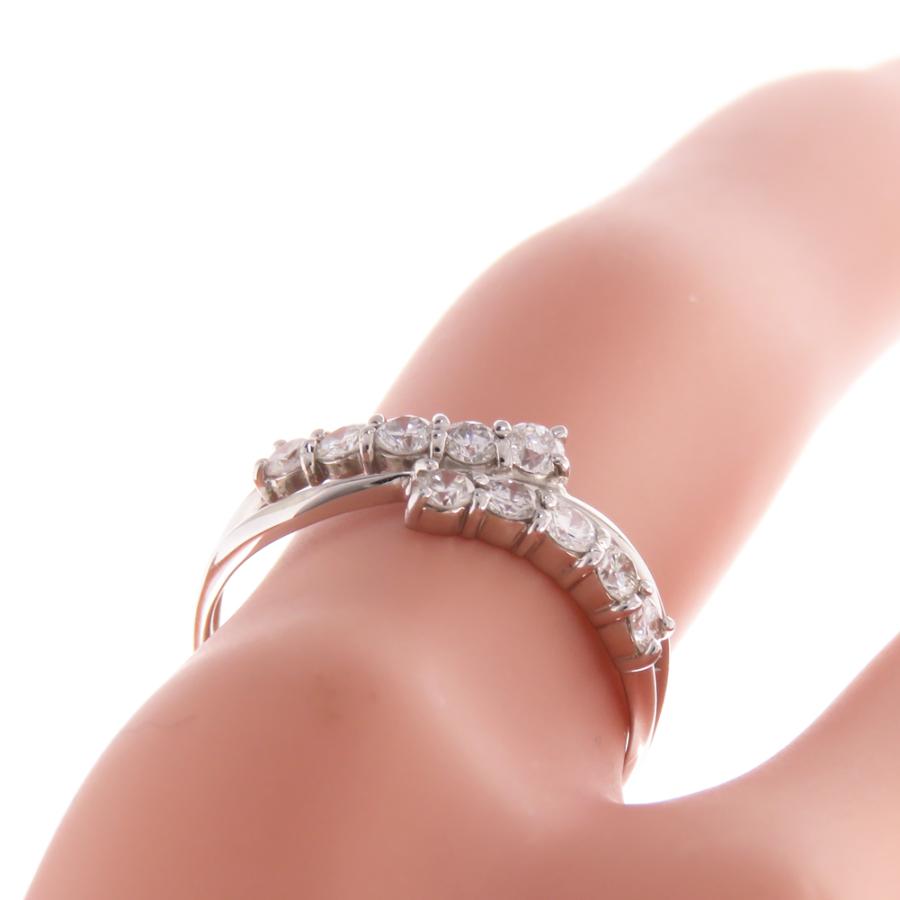 スイートテン ダイヤモンド リング 指輪 0.5ct 10石 k10 K18 Pt900 