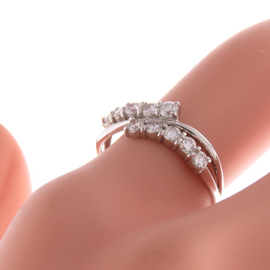 スイートテン ダイヤモンド リング 指輪 0.5ct 10石 k10 K18 Pt900 