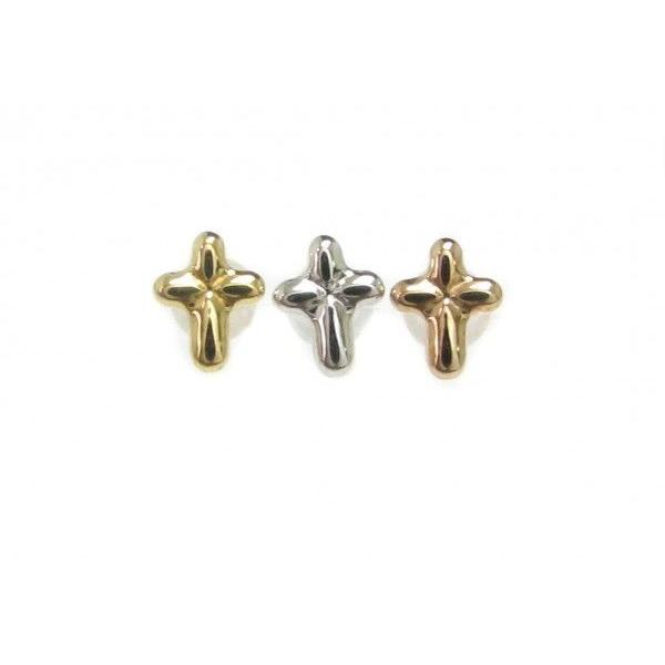 専用出品　　プラスクロス K18 ピアス 十字架 クロス 地金 18金 楽天市場】クロスピアス 十字架ピアス K18 シンプル 地金 フック